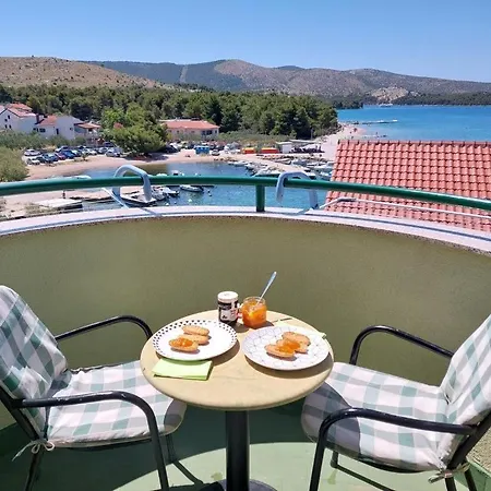 In Zaboric With Sea View, Balcony, Air Conditioning, Wifi 5177-3 *