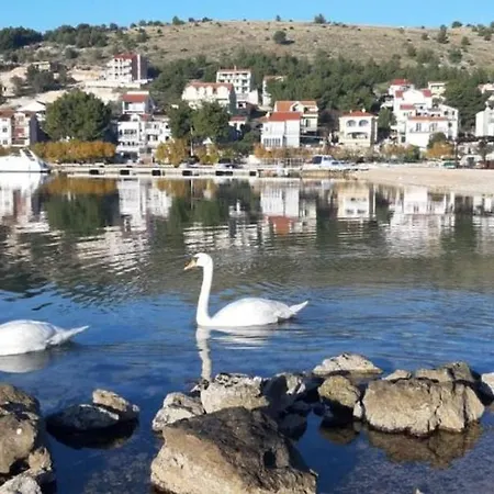In Zaboric With Sea View, Balcony, Air Conditioning, Wifi 5177-3 Apartment