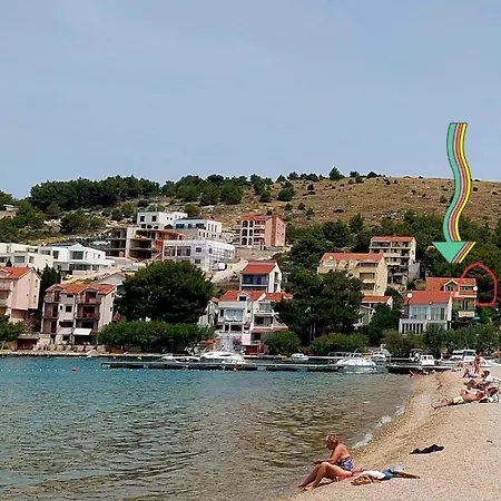 In Zaboric With Sea View, Balcony, Air Conditioning, Wifi 5177-3 * Šibenik