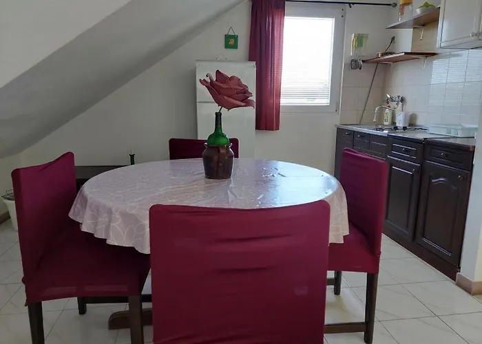 In Zaboric With Sea View, Balcony, Air Conditioning, Wifi 5177-3