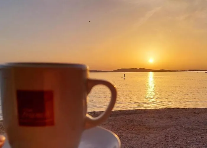 In Zaboric With Sea View, Balcony, Air Conditioning, Wifi 5177-3 *