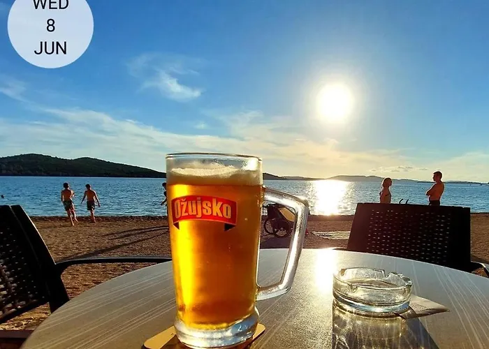 In Zaboric With Sea View, Balcony, Air Conditioning, Wifi 5177-3 Šibenik